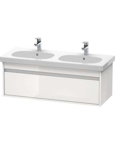 Тумба белый глянец 115 см Duravit Ketho KT666902222