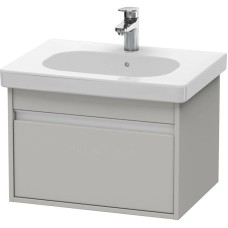 Тумба бетонно-серый матовый 60 см Duravit Ketho KT667000707