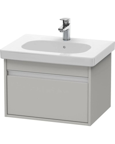 Тумба бетонно-серый матовый 60 см Duravit Ketho KT667000707