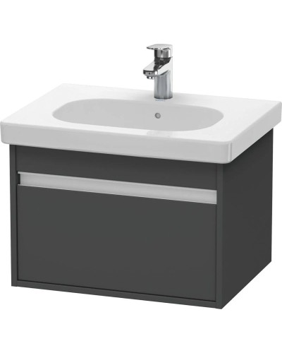 Тумба графит матовый 60 см Duravit Ketho KT667004949