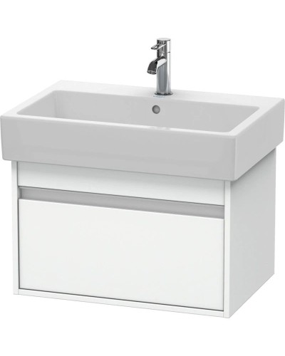 Тумба белый матовый 65 см Duravit Ketho KT668401818