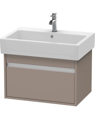 Тумба базальт матовый 65 см Duravit Ketho KT668404343