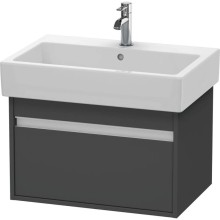Тумба графит матовый 65 см Duravit Ketho KT668404949