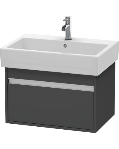Тумба графит матовый 65 см Duravit Ketho KT668404949