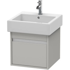 Тумба бетонно-серый матовый 45 см Duravit Ketho KT668500707