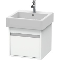 Тумба белый матовый 45 см Duravit Ketho KT668501818