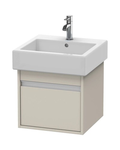Тумба тауп матовый 45 см Duravit Ketho KT668509191