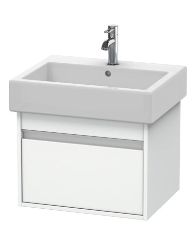 Тумба белый матовый 55 см Duravit Ketho KT668601818