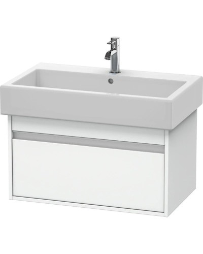 Тумба белый матовый 75 см Duravit Ketho KT668701818