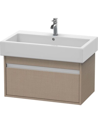 Тумба базальт матовый 75 см Duravit Ketho KT668704343