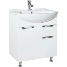 Тумба белый глянец 64 см Bellezza Альфа 4638810090018