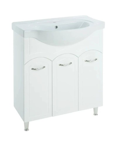 Тумба белый глянец 67,3 см Bellezza Амелия 4630311000015