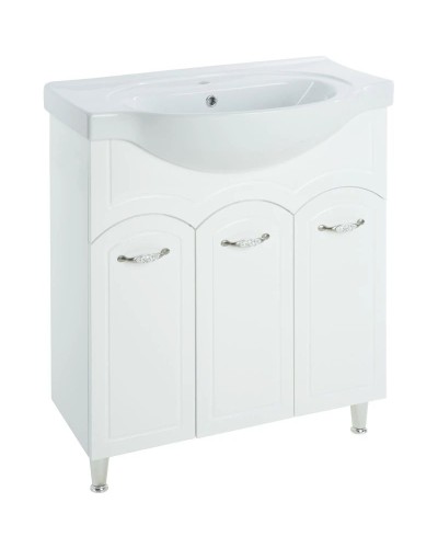 Тумба белый глянец 77 см Bellezza Амелия 4630313000013