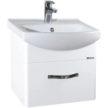 Тумба белый глянец 56 см Bellezza Анкона 4639609190018