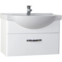 Тумба белый глянец 77 см Bellezza Анкона 4639613190011