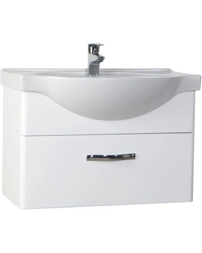 Тумба белый глянец 77 см Bellezza Анкона 4639613190011