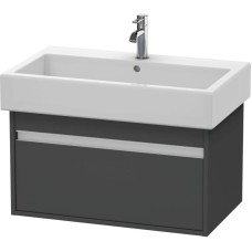 Тумба графит матовый 75 см Duravit Ketho  KT668704949