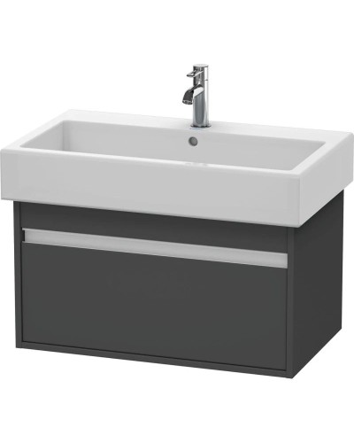 Тумба графит матовый 75 см Duravit Ketho  KT668704949