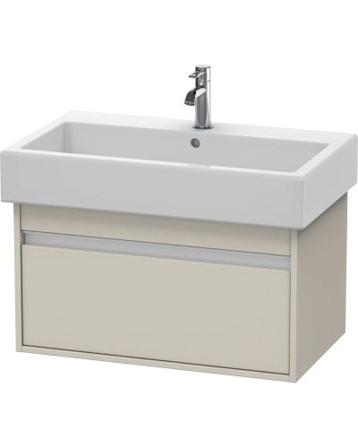 Тумба тауп матовый 75 см Duravit Ketho KT668709191