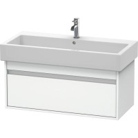 Тумба белый матовый 95 см Duravit Ketho KT668801818