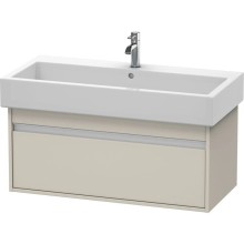 Тумба тауп матовый 95 см Duravit Ketho KT668809191