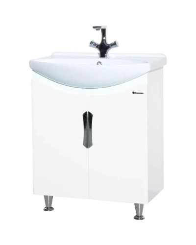 Тумба белый глянец 63 см Bellezza Лагуна 4632110240012