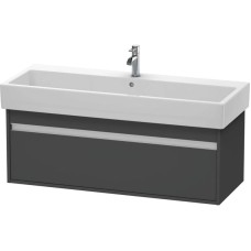 Тумба графит матовый 115 см Duravit Ketho KT668904949