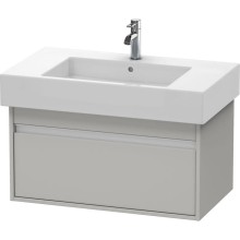 Тумба бетонно-серый матовый 80 см Duravit Ketho KT669000707