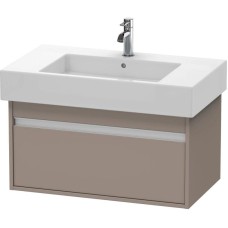 Тумба базальт матовый 80 см Duravit Ketho KT669004343