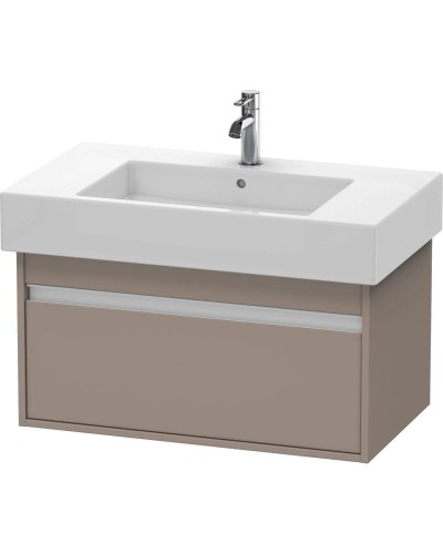 Тумба базальт матовый 80 см Duravit Ketho KT669004343