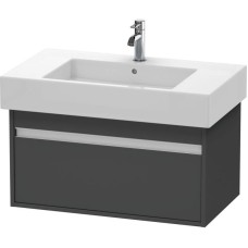 Тумба графит матовый 80 см Duravit Ketho KT669004949