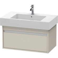 Тумба тауп матовый 80 см Duravit Ketho KT669009191