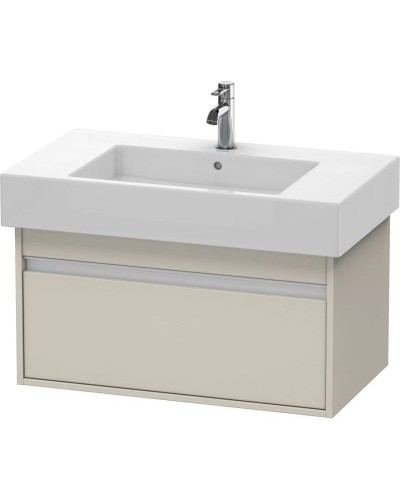 Тумба тауп матовый 80 см Duravit Ketho KT669009191