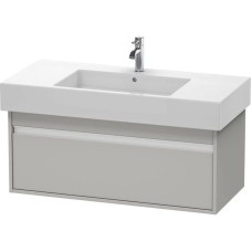 Тумба бетонно-серый матовый 100 см Duravit Ketho KT669100707