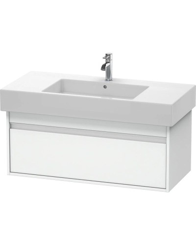 Тумба белый матовый 100 см Duravit Ketho KT669101818