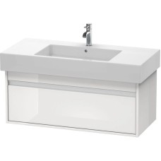 Тумба белый глянец 100 см Duravit Ketho KT669102222