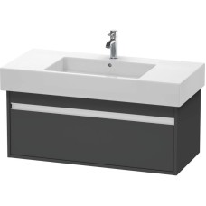 Тумба графит матовый 100 см Duravit Ketho KT669104949