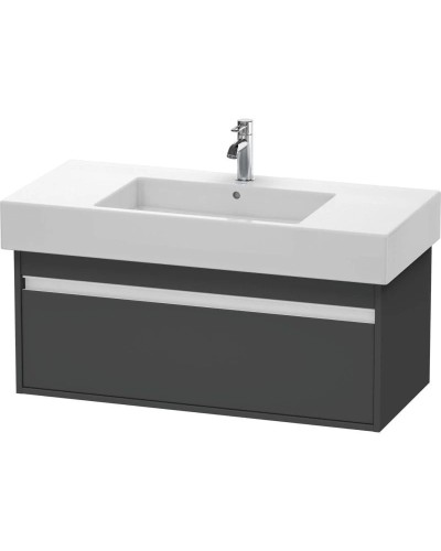 Тумба графит матовый 100 см Duravit Ketho KT669104949