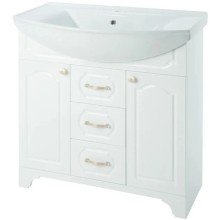 Тумба белый глянец 82,7 см Bellezza Тиффани 4630514110016