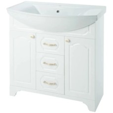 Тумба белый глянец 82,7 см Bellezza Тиффани 4630514110016