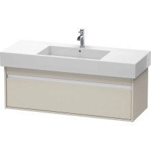 Тумба тауп матовый 120 см Duravit Ketho KT669209191