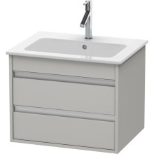 Тумба бетонно-серый матовый 60 см Duravit Ketho  KT642800707