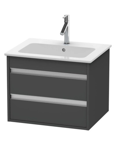 Тумба графит матовый 60 см Duravit Ketho KT642804949