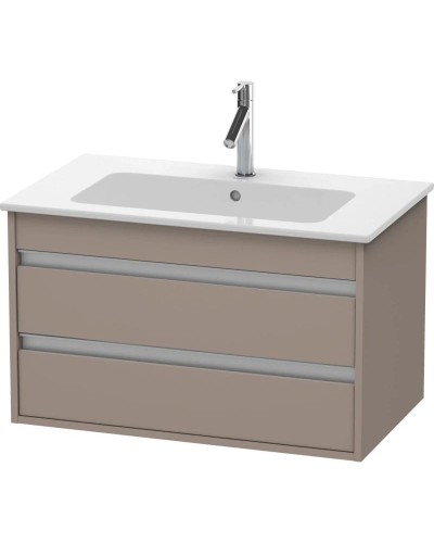 Тумба базальт матовый 80 см Duravit Ketho KT642904343