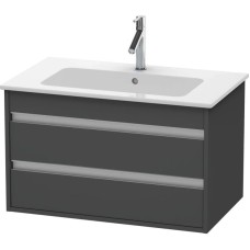 Тумба графит матовый 80 см Duravit Ketho KT642904949