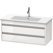 Тумба белый глянец 100 см Duravit Ketho KT643002222