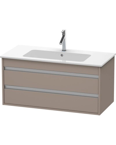 Тумба базальт матовый 100 см Duravit Ketho KT643004343