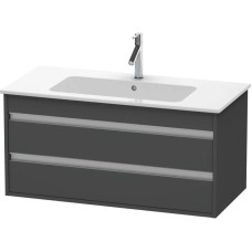 Тумба графит матовый 100 см Duravit Ketho KT643004949