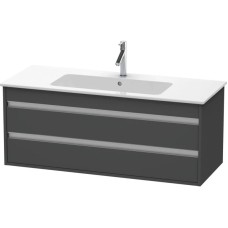 Тумба графит матовый 120 см Duravit Ketho KT643104949