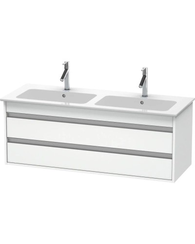 Тумба белый матовый 127 см Duravit Ketho KT643201818